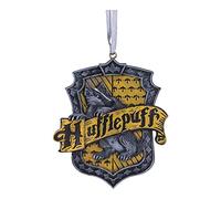 Nemesis Now Harry Potter - Adorno Colgante con diseño de Escudo de Hufflepuff (8 cm), Color Amarillo