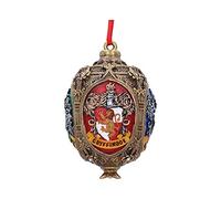 Nemesis Now Harry Potter - Adorno colgante de cuatro casas de 9,5 cm, adorno colgante festivo, Gryffindor, Hufflepuff, Slytherin, Ravenclaw