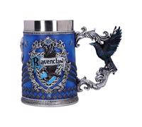 Nemesis Now Harry Potter Ravenclaw Hogwarts House Collectable Tankard, Metal, Azul Y Plateado, 1.25 picometer