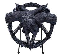 Nemesis Now Hold of Baphomet Hand Free Standing Plaque, Black, 24.5cm Placa de pie (24,5 cm), Color Negro, Resina