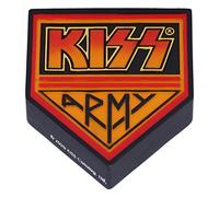 Nemesis Now Imán para abrebotellas con el logotipo de KISS Army con licencia oficial, color negro, 8 cm