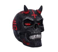 Nemesis Now James Ryman Skull, 20 cm, Negro Infernal