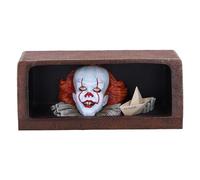 Nemesis Now IT Pennywise - Figura iluminada de Drenaje de 20 cm, Resina, Producto Oficial de IT The Clown, luz de Payaso de Pennywise, decoración de Sala de Cine IT, fundida en la Mejor Resina