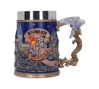 Nemesis Now Jarra coleccionable de Harry Potter Hogwarts con licencia oficial de 15,5 cm, color azul