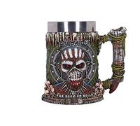 Nemesis Now Jarra con licencia oficial del libro de las almas de Iron Maiden, multicolor, 17,5 cm