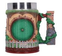 Nemesis Now Jarra de El Señor de los Anillos The Shire de 15,5 cm, Resina, Producto Oficial del Señor de los Anillos, Detalles de True to The Shire™, Fundido en la Mejor Resina, Pintado a Mano por