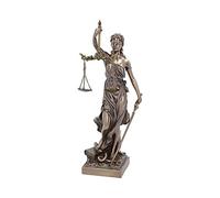 Nemesis Now La Justicia - Figura Decorativa (38 cm, 17 cm), Color Bronce