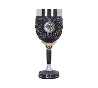 Nemesis Now Licencia oficial The Witcher Geralt of Rivia cáliz, negro, 19,5 cm
