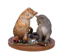 Nemesis Now Lisa Parker Purrlock Holmes, marrón, 10,5 cm