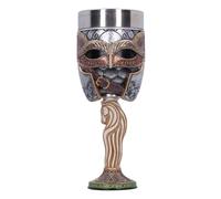 Nemesis Now Lord of The Rings Rohan Goblet 19,5 cm, resina, oficialmente licenciado Lord of The Rings Merchandise, Drinks Cup, Cast in Finest Resin, Expertly Hand-Painted, Removable Inserte