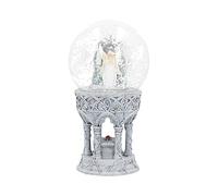 Nemesis Now Love Remains Anne Stokes - Globo de Nieve, 18,5 cm, Resina, Vidrio, Agua, Color Marfil
