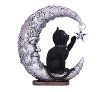 Nemesis Now Luna Companion - Figura Decorativa, Color Plateado, 18,8 cm