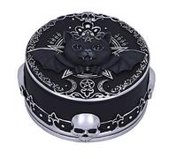 Nemesis Now Malpuss - Caja para baratijas, color negro, 10,8 cm