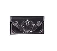 Nemesis Now Malpuss - Monedero con Relieve, 18,5 cm, Color Negro