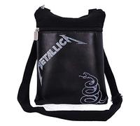 Nemesis Now Bolso de Hombro con Licencia Oficial de Metallica The Black Album, Cuero sintético, Negro, 23 cm
