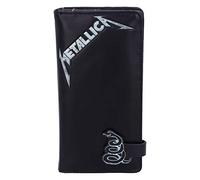 Nemesis Now diseño Negro Cartera con Licencia Oficial de Metallica Black Album en Relieve, Cuero sintético, 18,5 cm