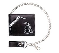 Nemesis Now Metallica - Cartera Negra con Cadena, 11 cm