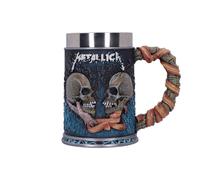 Nemesis Now Metallica - Jarra Sad But True de 15,5 cm, Resina, Azul, con Licencia Oficial de Metallica, Inspirada en Obras de Arte de Pushead, fundida en la Mejor Resina, Pintada a Mano por Expertos