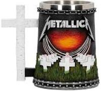 Nemesis Now Jarra de resina Metallica - Master of Puppets - color negro