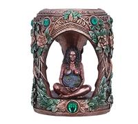Nemesis Now Mother Earth - Portavelas de té, Bronce, 7 cm