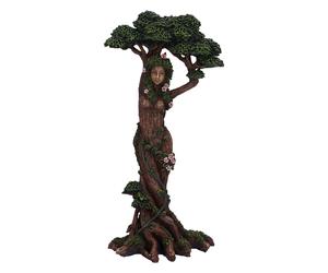 Nemesis Now Mother Nature Female Tree Spirit Woodland Figurine Ornament, Brown,