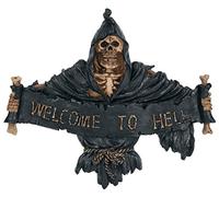Nemesis Now NEM3944 - Señal de Bienvenida al Infierno (22 cm), Color Negro