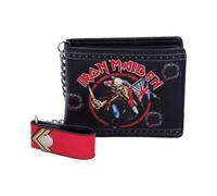 Nemesis Now Cartera Iron Maiden Eddie Trooper – Licencia oficial, poliuretano 11 cm, negro
