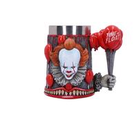 Nemesis Now Officially Licensed IT Chapter 2 Time to Float Tankard, Red, 15.5cm