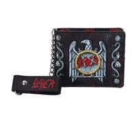 Nemesis Now Cartera Slayer Eagle – Logotipo en relieve, licencia oficial, cuero negro, 11 cm