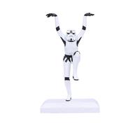 Nemesis Now Patada de grúa Stormtrooper con Licencia Oficial, Color Blanco, 20,5 cm