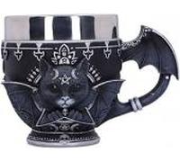 Nemesis now pinkys up malpuss - taza (11 cm), color negro