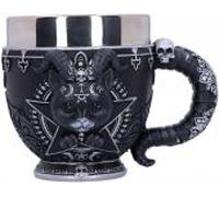Nemesis now pinkys up pawzuph - taza (11 cm), color negro