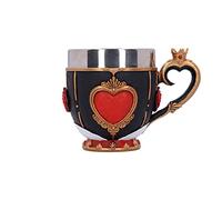 Nemesis Now Pinkys Up Queen of Hearts-Taza (11 cm), Resina, Negro
