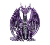 Nemesis Now Porfirio - Figura de dragón (17,7 cm), Color Morado