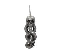 Nemesis Now Producto Oficial de Harry Potter Dark Mark Voldemort Colgante Festivo, Plata, 9,5 cm