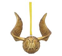 Nemesis Now Producto Oficial de Harry Potter Golden Snitch Quidditch - Adorno para Colgar, Color Dorado (B5623T1)