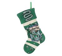 Nemesis Now Producto Oficial de Harry Potter Slytherin Stocking Colgante Festivo, Verde (B5618T1)