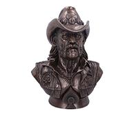 Nemesis Now Producto Oficial Motorhead Lemmy Bust, Bronce, 35 cm