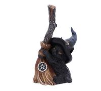 Nemesis Now Protector de Escoba de 11,5 cm, Color Negro