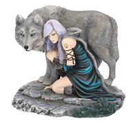 Nemesis Now Protector (edición Limitada) Anne Stokes - Figura Decorativa (30 cm), Color Gris, Resina