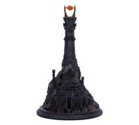 Nemesis Now Quemador de Incienso Barad Dur Backflow de 26,5 cm, Resina, Negro, con Licencia Oficial de Lord of The Rings Sauron™, Fundido en la Mejor Resina, Pintado a Mano por Expertos