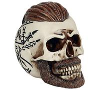 Nemesis Now Ragnar Skull - Figura Decorativa (16 cm), Color Marfil