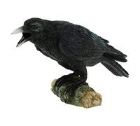 Nemesis Now 20cm Figurine Raven's Call-Figura Decorativa (20 cm), Negro, Talla única