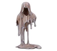 Nemesis Now Reaper's Departure - Figura Decorativa de Resina de 20,5 cm, Color Blanco Roto, Adorno Fantasma de la Muerte fundible, Escultura Blanca Envejecida, decoración del hogar de Terror, fundida