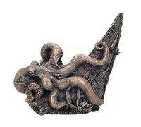 Nemesis Now Release The Kraken - Soporte para Botella de Vino, Bronce, 25,8 cm