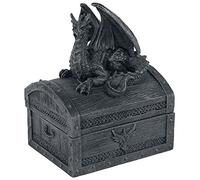 Nemesis Now Sacred Keeper - Figura decorativa (resina, 14,5 cm), color negro