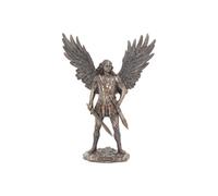Nemesis Now Figura decorativa Saint Michael 27,5 cm Bronce