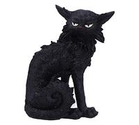 Nemesis Now Figura de gato Coven Keepers Salem, Resina sintética, Negro, 19.6 cm