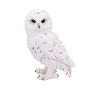 Nemesis Now Snowy - Reloj pequeño (13,3 cm, Resina, Talla única), Color Blanco