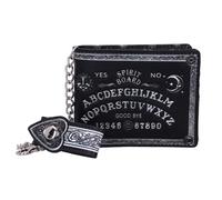 Nemesis Now Embossed Purse Wallet Black 18.5cm, 11cm Spirit Board-Cartera Ouija en Relieve, Color Negro, 18,5 cm, 11 cm, Cuero sintético